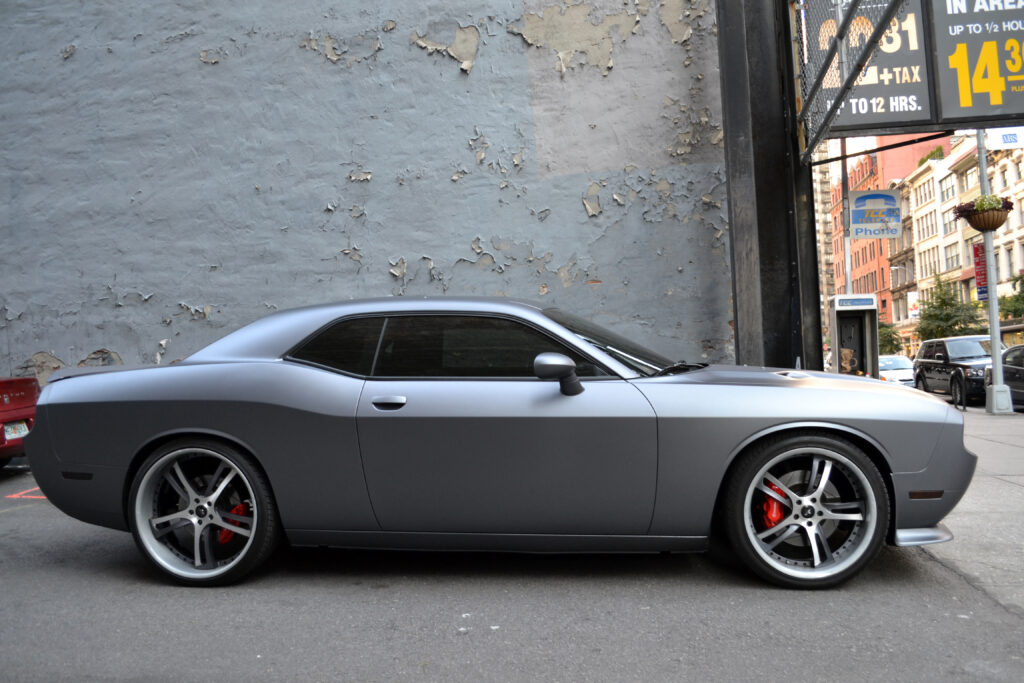 Car with professionally tinted windows